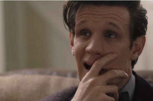 Matt Smith's Doctor is overcome with emotion at the thought of going to Trenzalore in 'Doctor Who'