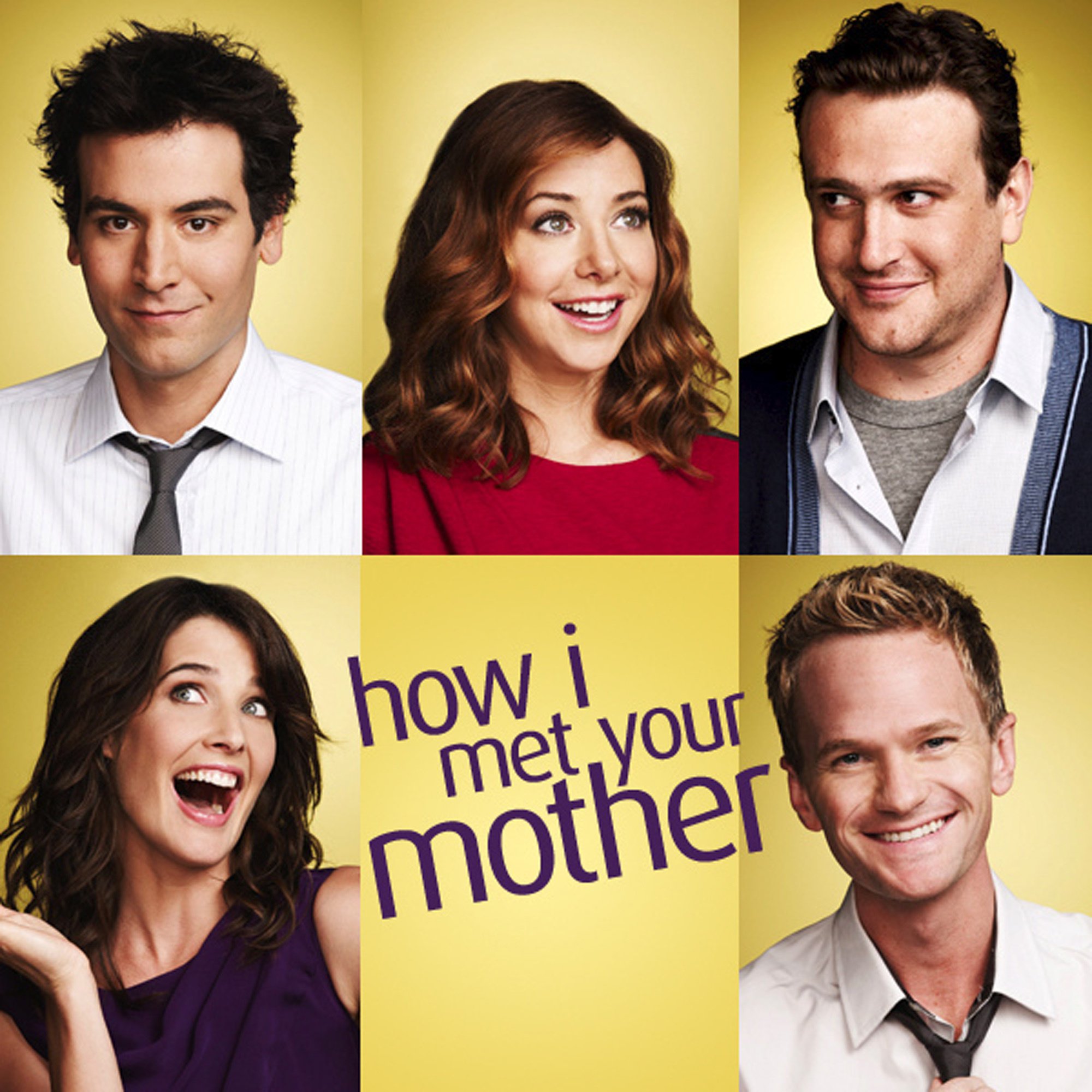Cobie Smulders and cast of How I Met Your Mother