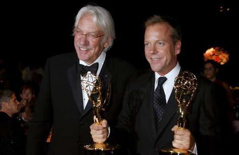 Donald Sutherland and Kiefer Sutherland