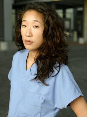 Sandra Oh and Dr. Cristina Yang