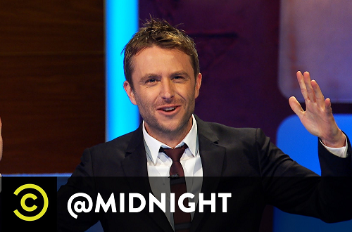 Chris Hardwick hosting @Midnight