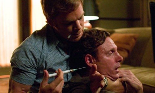 Michael C. Hall and Tony Goldwyn on Dexter