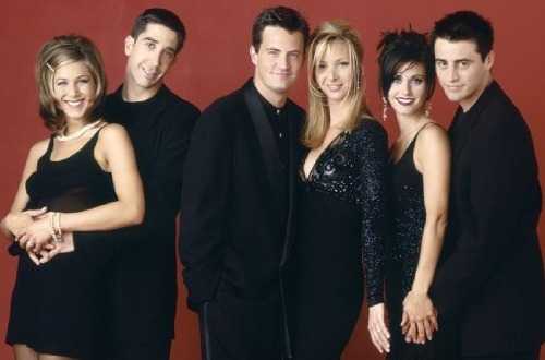 Jennifer Aniston, David Schwimmer, Matthew Perry, Lisa Kudrow, Courteney Cox, and Matt LeBlanc in Friends