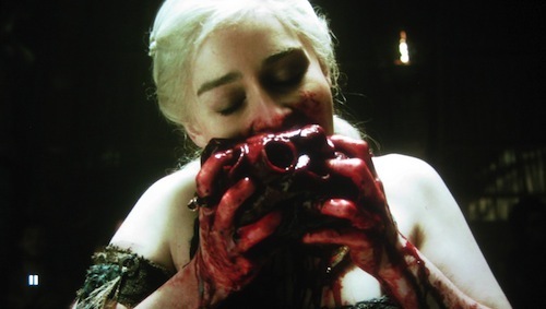 Emilia Clarke in Game of Thrones