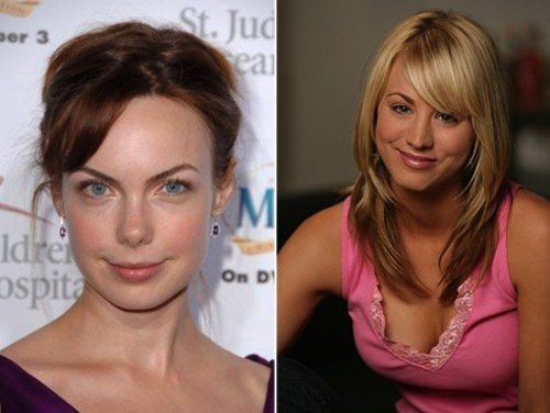 Amanda Walsh and Kaley Cuoco