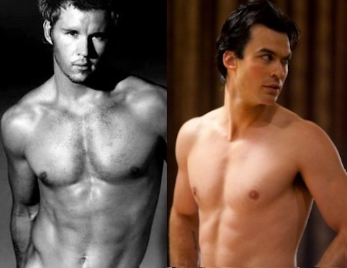 Ryan Kwanten and Ian Somerhalder