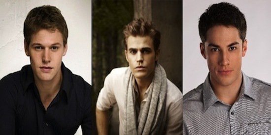 Zach Roerig, Paul Wesley, and Michael Trevino