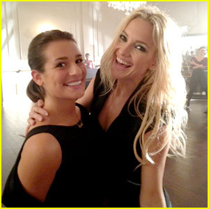 Le Michele and Kate Hudson