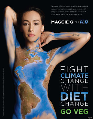 Meatless Mondays: ‘Nikita’s Maggie Q Kicks Meat to the Curb