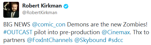 Robert Kirkman Tweet