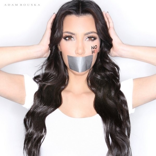 Kim Kardashina NOH8