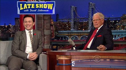 Joseph Gordon Levitt on The Late Show