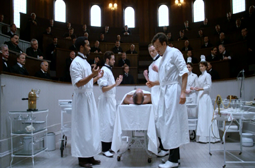 The Knick doctors perform surgery