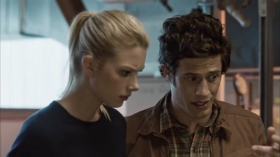 Emma Ishta and Kyle Harris in 'Stitchers