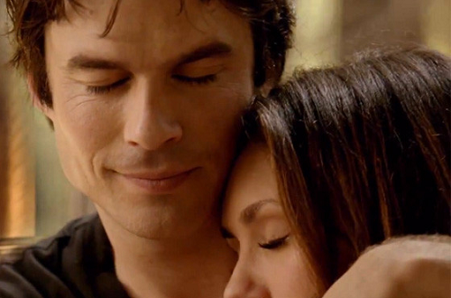 Damon and Elena