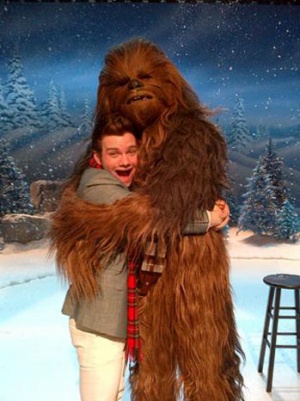 Chewbacca Stops by Glee