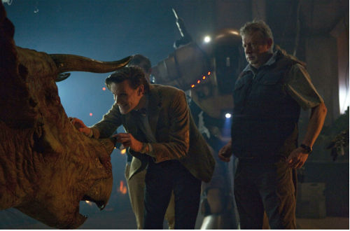 Matt Smith's Doctor loves dinosaurs on 'Doctor Who'