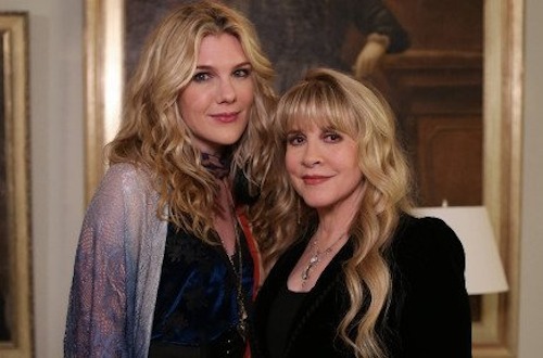 Lily Rabe and Stevie Nicks in American Horror Story: Coven