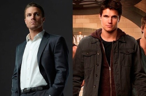 Stephen Amell and Robbie Amell