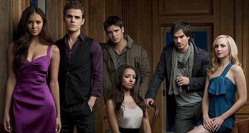 The Vampire Diaries cast photo
