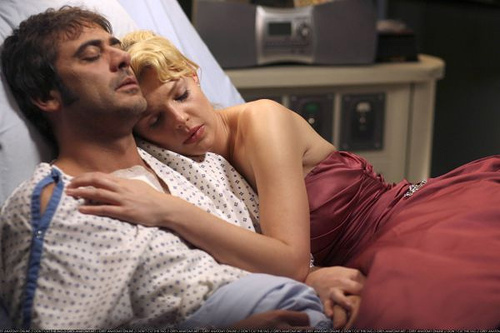 Denny Duquette and Izzie