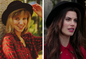 Debbie Gibson and Meghan Ory