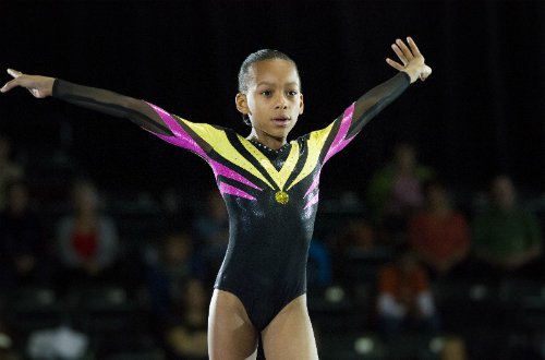 Review: 'The Gabby Douglas Story,' a Lifetime Tale at its Safest