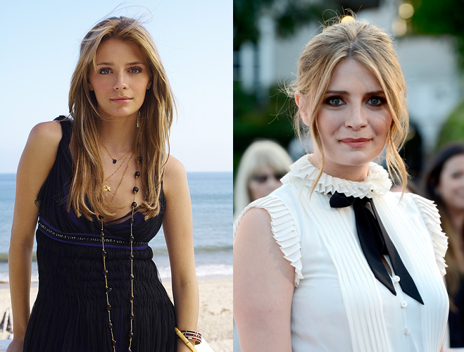 Mischa Barton as Marissa Cooper on The OC, and herself in 2013